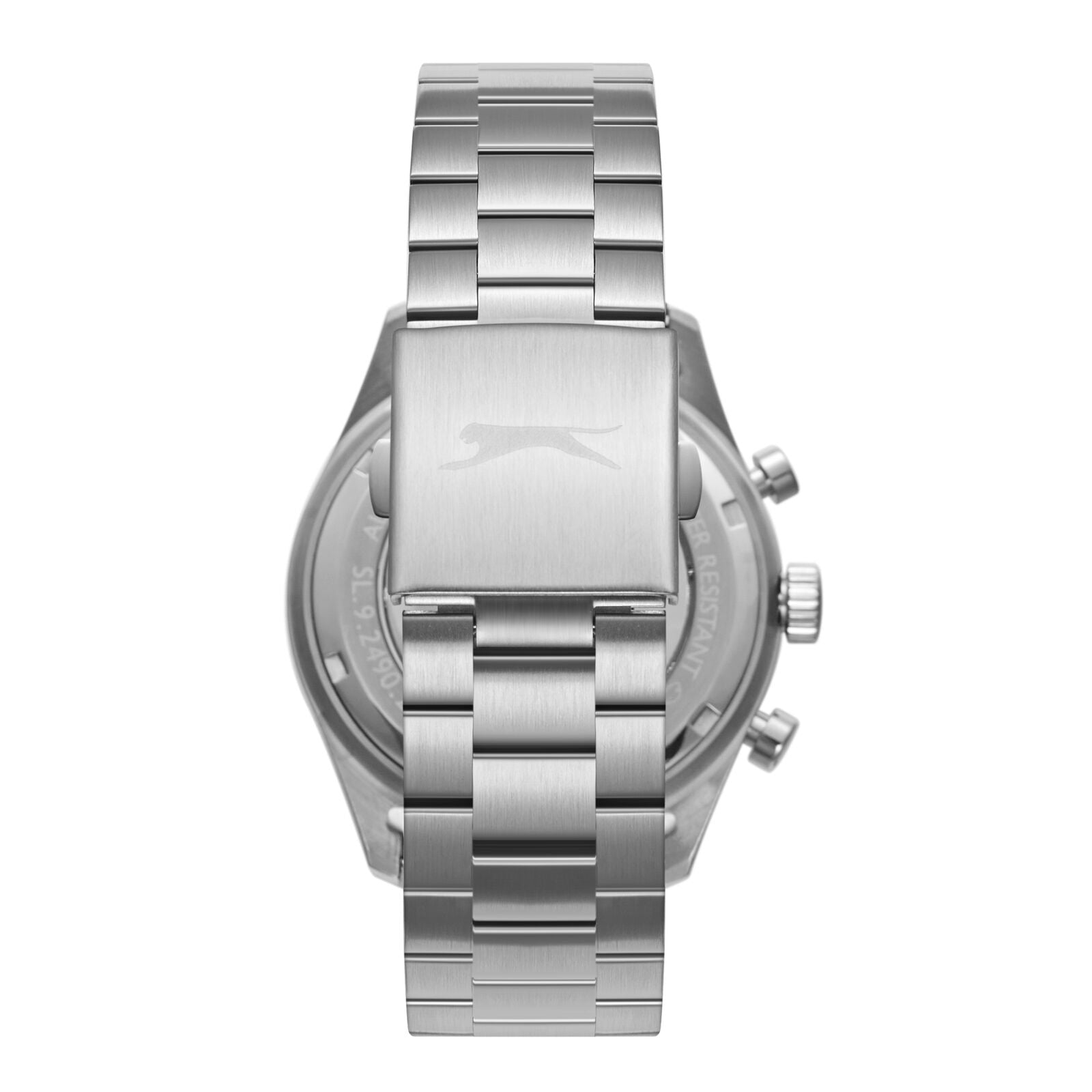 Slazenger Chronograph Black Dial Metallic Silver Watch - SL.09.2490.2.01