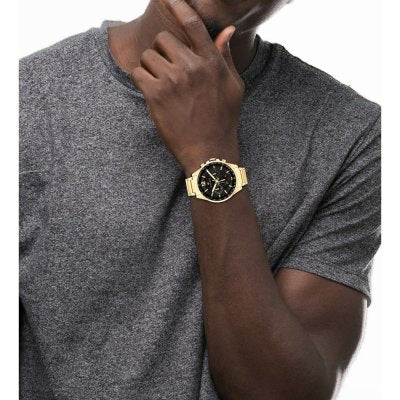 Tommy Hilfiger Max Gold Black Watch 1791974