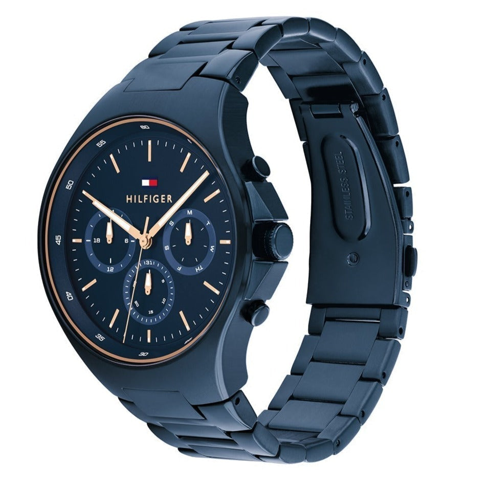 Tommy Hilfiger Justin Blue Men's Watch - 1792058