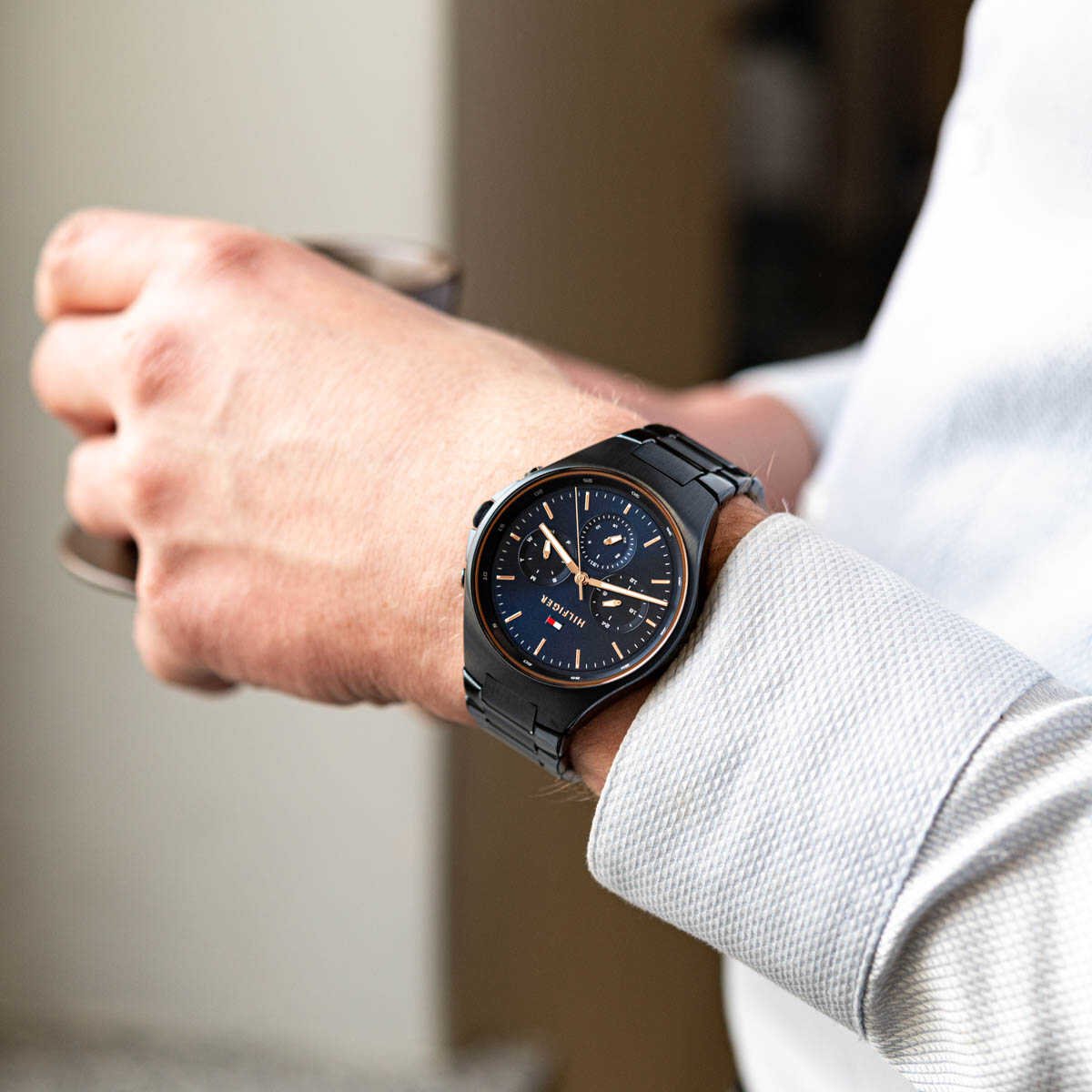 Tommy Hilfiger Justin Blue Men's Watch - 1792058