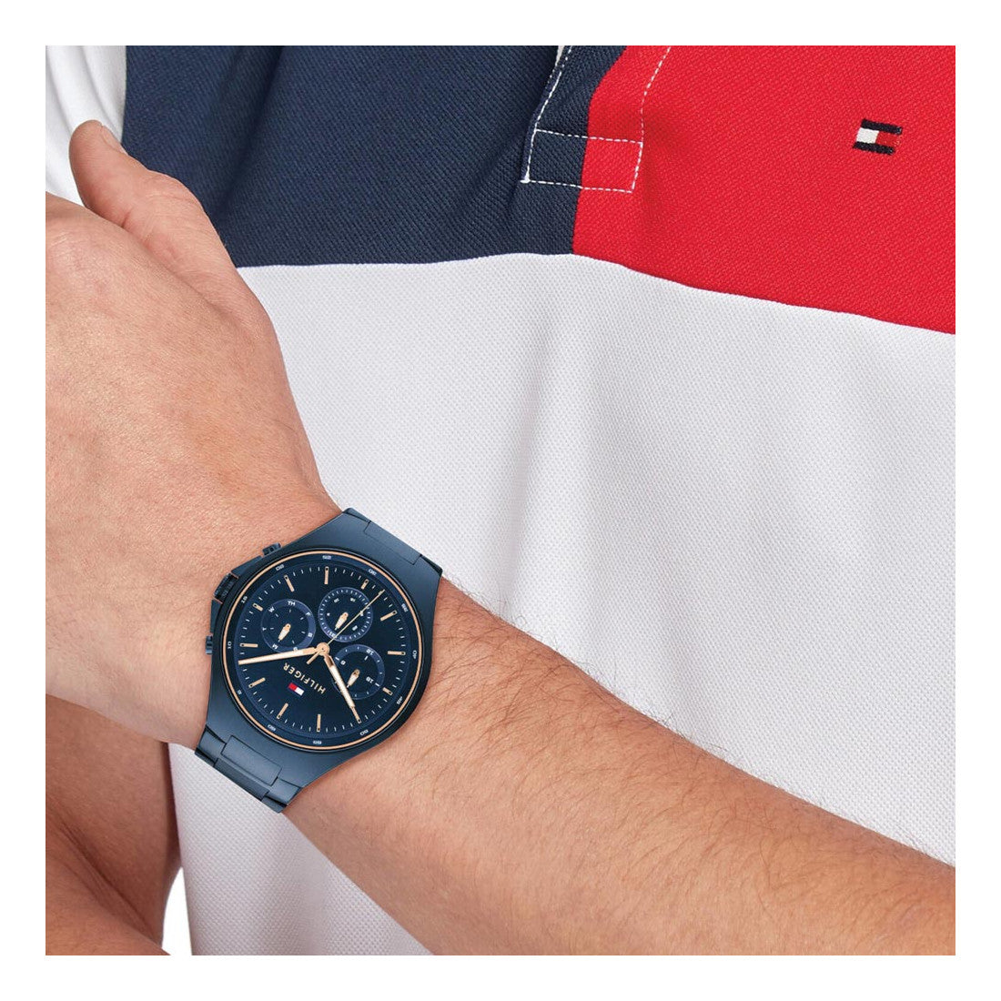 Tommy Hilfiger Justin Blue Men's Watch - 1792058