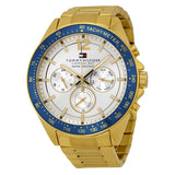 Tommy Hilfiger Luke Multi-Function Silver White Dial Steel Men's Watch 1791121 - Watches of Australia