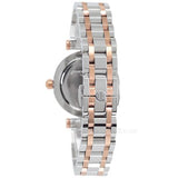 Tory Burch Classic T Watch Two Tone Rose Gold Silver Women's Watch TBW9011