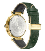 Versace Aion Chronograph Green Leather Strap Men's Watch - VBR020017