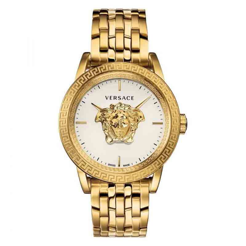Versace Empire White Gold Stainless Steel Men's Watch VERD00318 - The Watches Men & CO