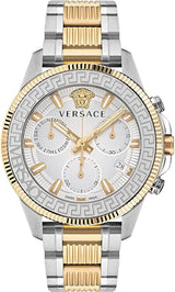 Versace Greca Action Chronograph Two-Tone Men's Watch - VE3J00522