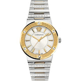 Versace Greca Logo Quartz Silver Dial Women's Watch - VEVH00620