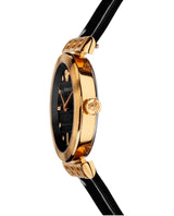 Versace Meander Quartz Black Dial Women's Watch - VELW00420