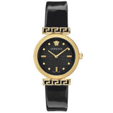 Versace Meander Quartz Black Dial Women's Watch - VELW00420