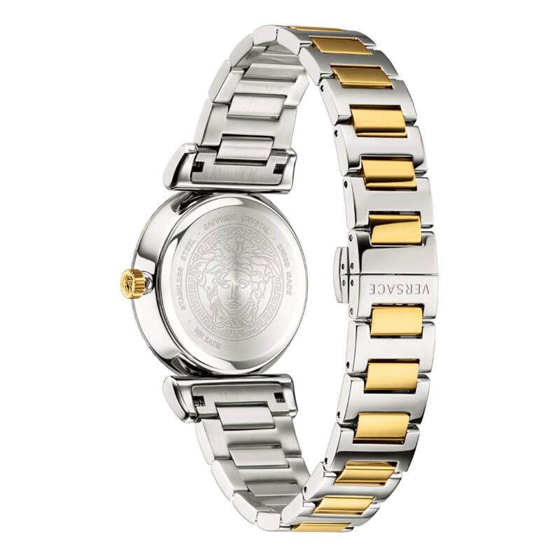 Versace V- Motif Quartz Black Dial Ladies Watch VERE00518 - Watch