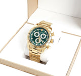 Versace V-Ray Chronograph Green Dial Men's Watch VE2I00621 - Watches of Australia #3