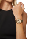 Versace Virtus All Gold Dial Gold Bracelet Watch - VEHU00720