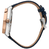 Maserati Stile Automatic Blue Leather Strap Men's Watch R8821142001 - Watches of Australia #3