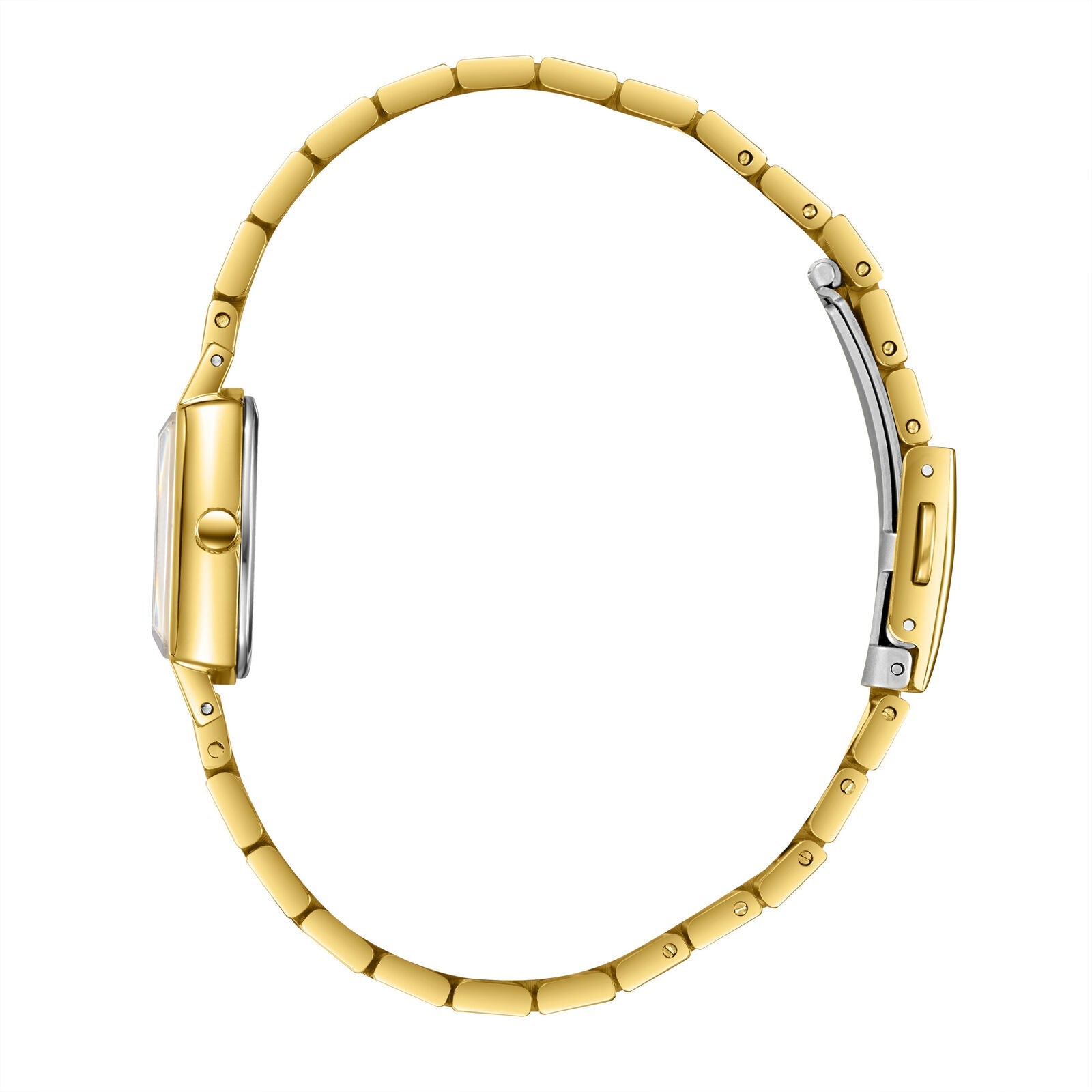 Lee Cooper Elegance Silver Dial Gold Watch - LC08283.130
