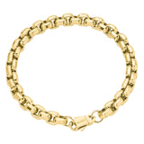 Big Daddy 8MM Gold Franco Box Chain Bracelet