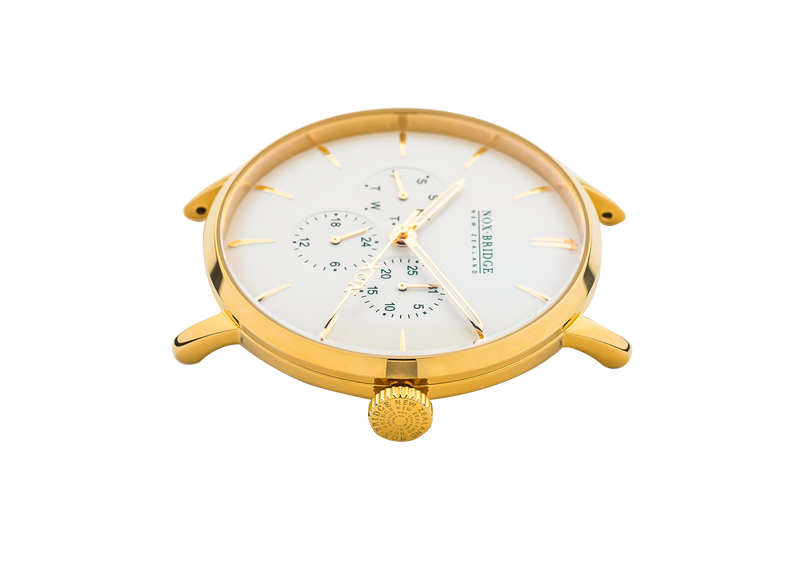 NOX-BRIDGE Classic Alcyone Gold 36MM AG36 - Watches of Australia #3