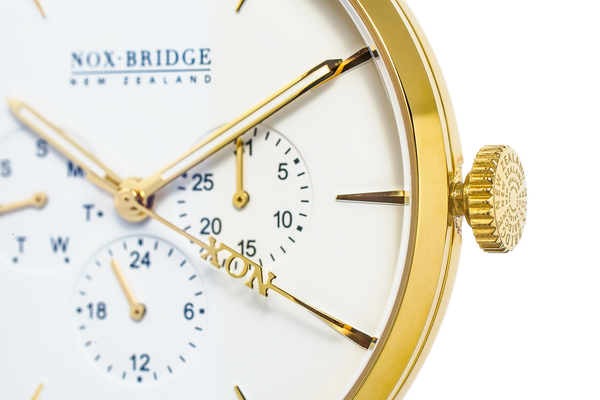 NOX-BRIDGE Classic Alcyone Gold 36MM AG36 - Watches of Australia #2