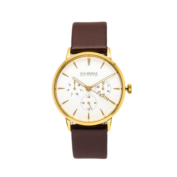NOX-BRIDGE Classic Izar Gold 36MM  IG36 - Watches of Australia