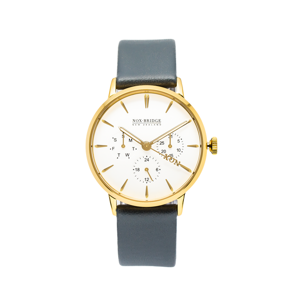 NOX-BRIDGE Classic Alcyone Gold 36MM  AG36 - Watches of Australia