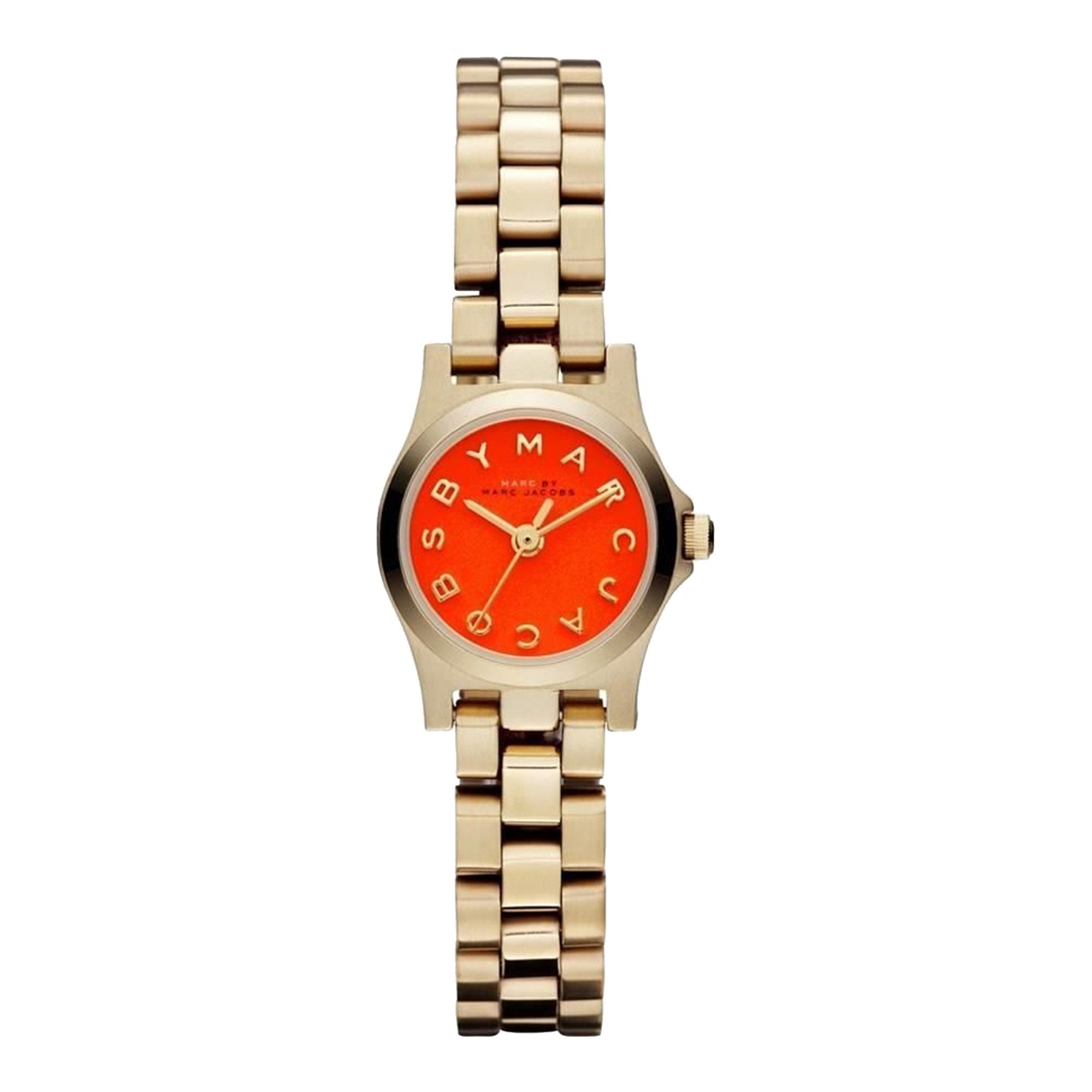 Marc By Marc Jacobs Henry Dinky Orange Dial Ladies Watch  MBM3202 - Watches of Australia