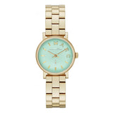 Marc By Marc Jacobs Baker Green Women's Gold Wrist Watch MBM3284