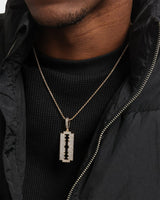 Big Daddy Iced Out Razor Pendant