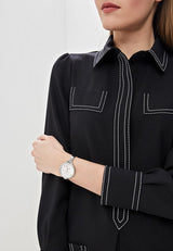 Michael Kors Jaryn Silver Tone Women's Watch MK3976 - Watches of Australia #3
