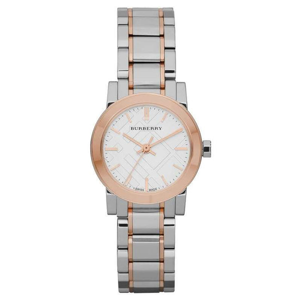 Burberry Women’s Swiss Made Stainless Steel Silver Dial 26mm Watch BU9205 Women's Watch  BU9205 - Watches of Australia