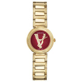 Versace Virtus Gold Mini Red Dial Women's Watch  VET300321 - Watches of Australia