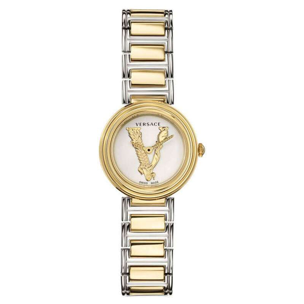 Versace Virtus Quartz Silver Dial Ladies Watch VET300721