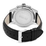 Hugo Boss Jet Chronograph Black Leather Men's Watch 1513283 - Watches of Australia #4