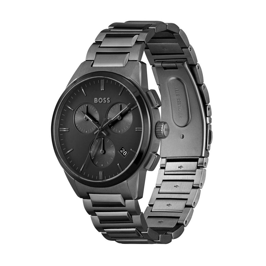 Hugo Boss Talent Chronograph Quartz Black Dial Mens Watch 1513581