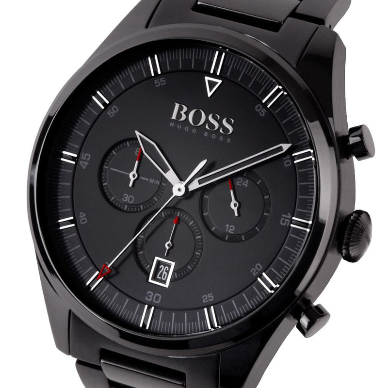 Hugo Boss Pioneer All Black Men's Watch 1513714 - Watches of Australia #2