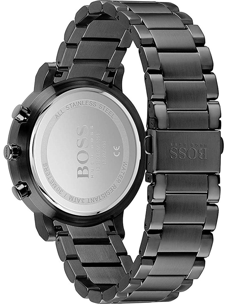 Hugo Boss Integrity Black Stainless Steel Men's Watch 1513780 - Watches of Australia #3