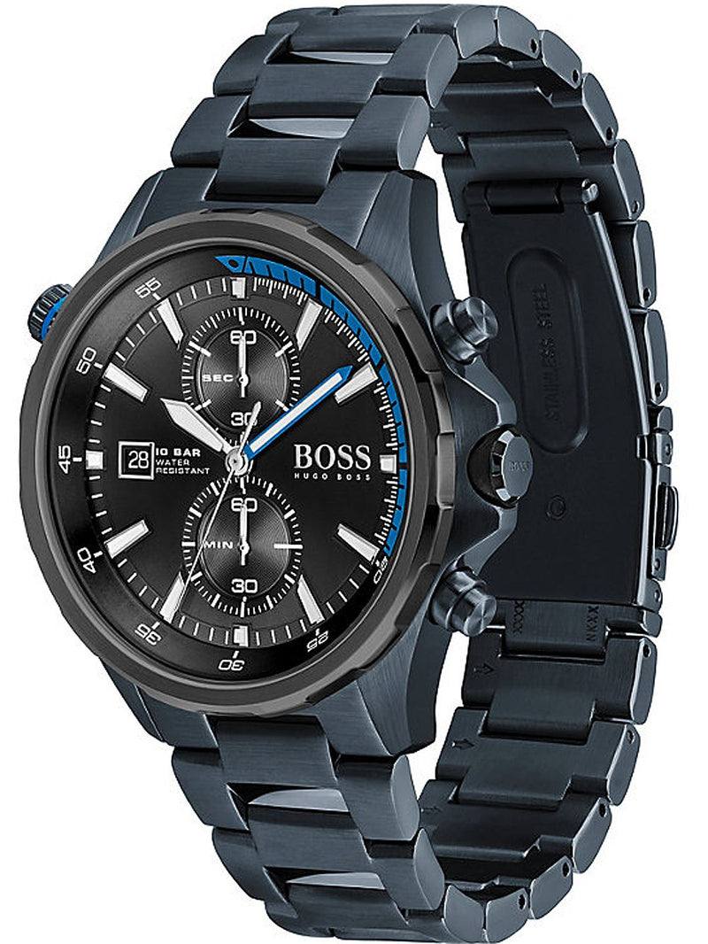 Hugo Boss Globetrotter Black Dial Men's Watch 1513824 - Watches of Australia #2