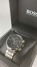 Hugo Boss Swiss Made Slim Chronograph Men's Watch 1513267