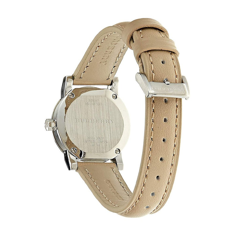 Burberry The City Beige Leather Strap Quartz Women's Watch BU9207 - Watches of Australia #2