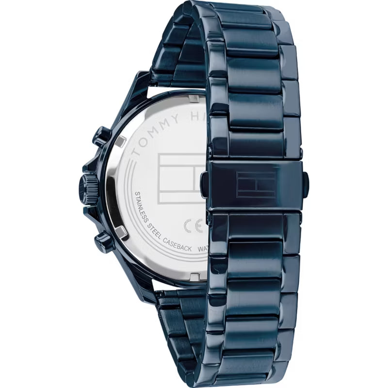 Tommy Hilfiger Ari Silver Dial Blue Women's Watch - 1782003