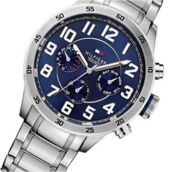 Tommy Hilfiger Multi-Function Blue Dial Stainless Steel Men's Watch 1791053