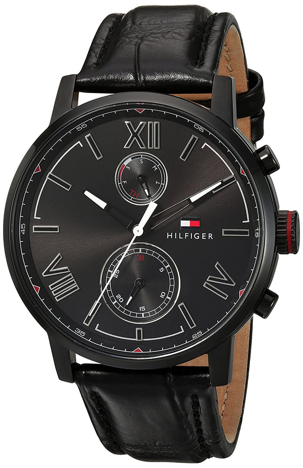 Tommy Hilfiger Alden Black Men's Watch  1791310 - The Watches Men & CO