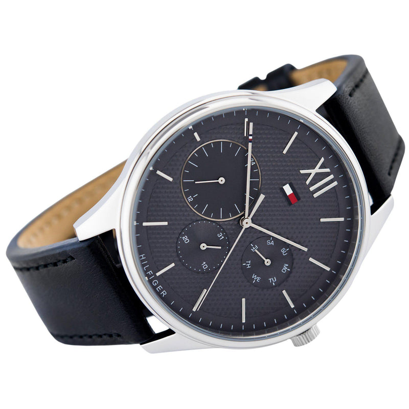 Tommy Hilfiger The Damon Leather Men's Watch 1791417 - Watches of Australia #4