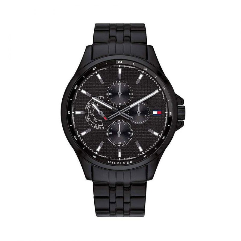 Tommy Hilfiger Shawn Quartz Black Dial Men's Watch  1791611 - The Watches Men & CO