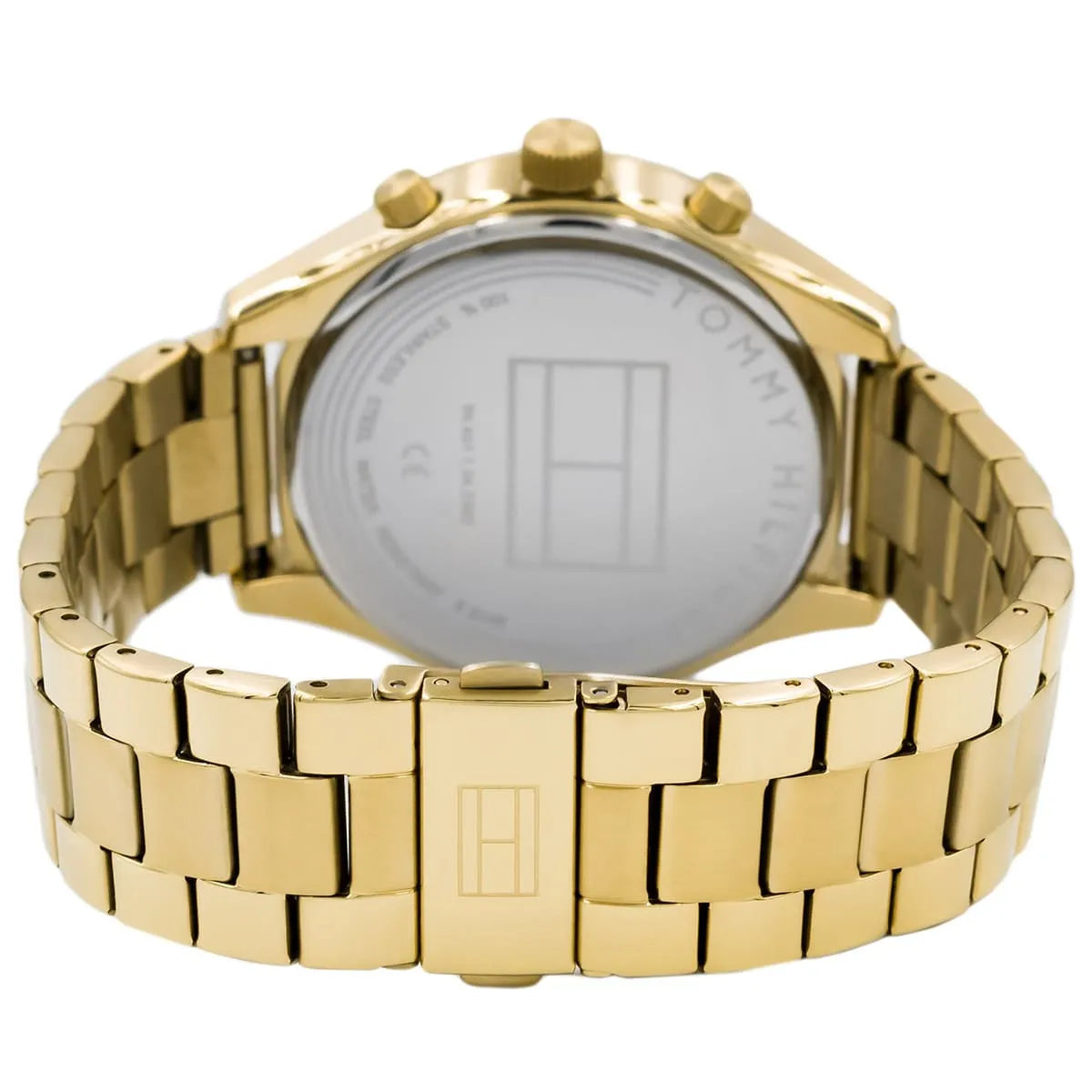 Tommy Hilfiger Bennett Silver Dial Gold Men's Watch - 1791726