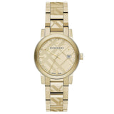 Burberry The City Gold Tone Stainless Steel Women's Watch BU9145