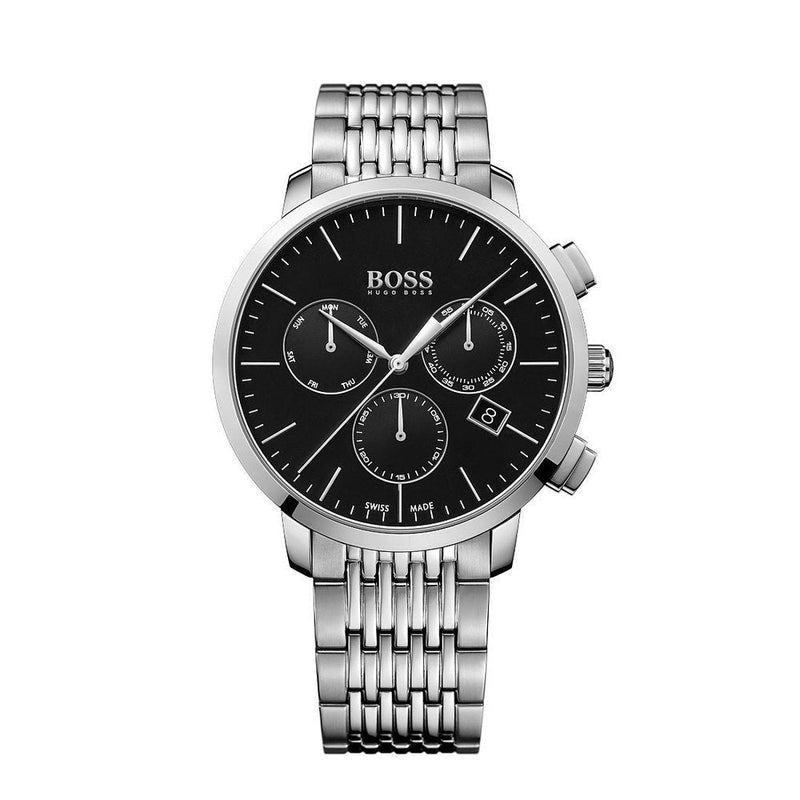 Hugo Boss Swiss Made Slim Chronograph Men's Watch 1513267