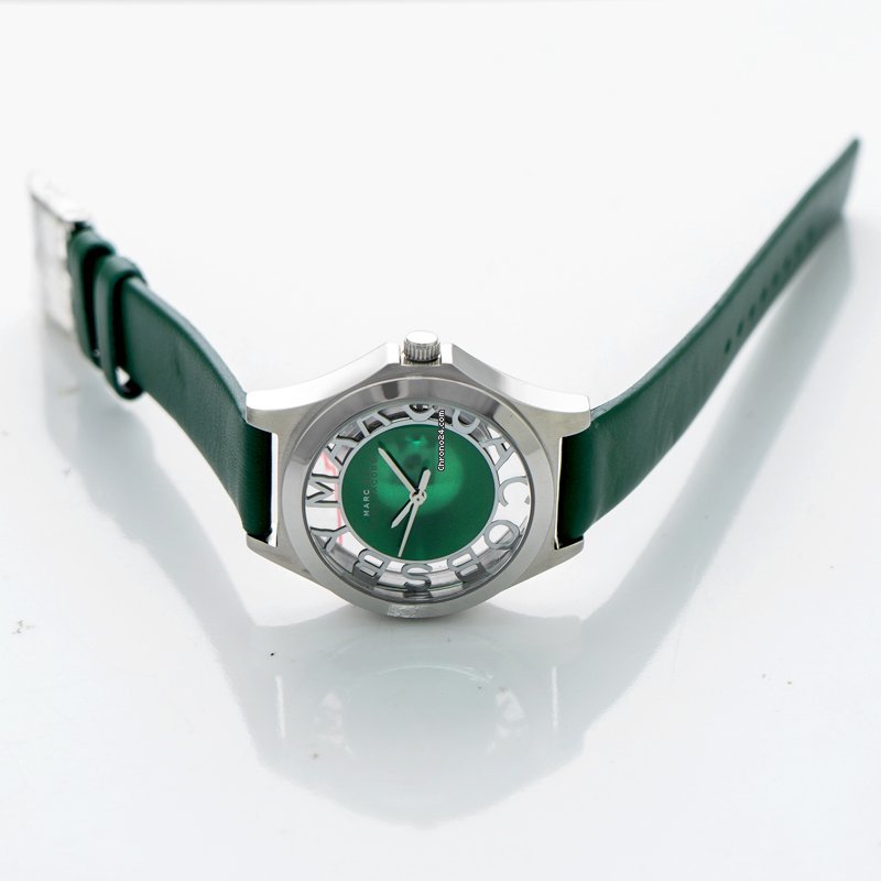 Marc by Marc Women's  Green Leather Quartz Watch MBM1336 - Watches of Australia #3