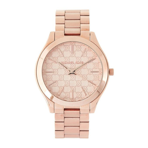 Michael Kors Runway Rose Gold Ladies Watch  MK3336 - The Watches Men & CO