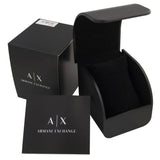 Armani Exchange Chronograph Black Leather Men's Watch AX7133 - Watches of Australia #2