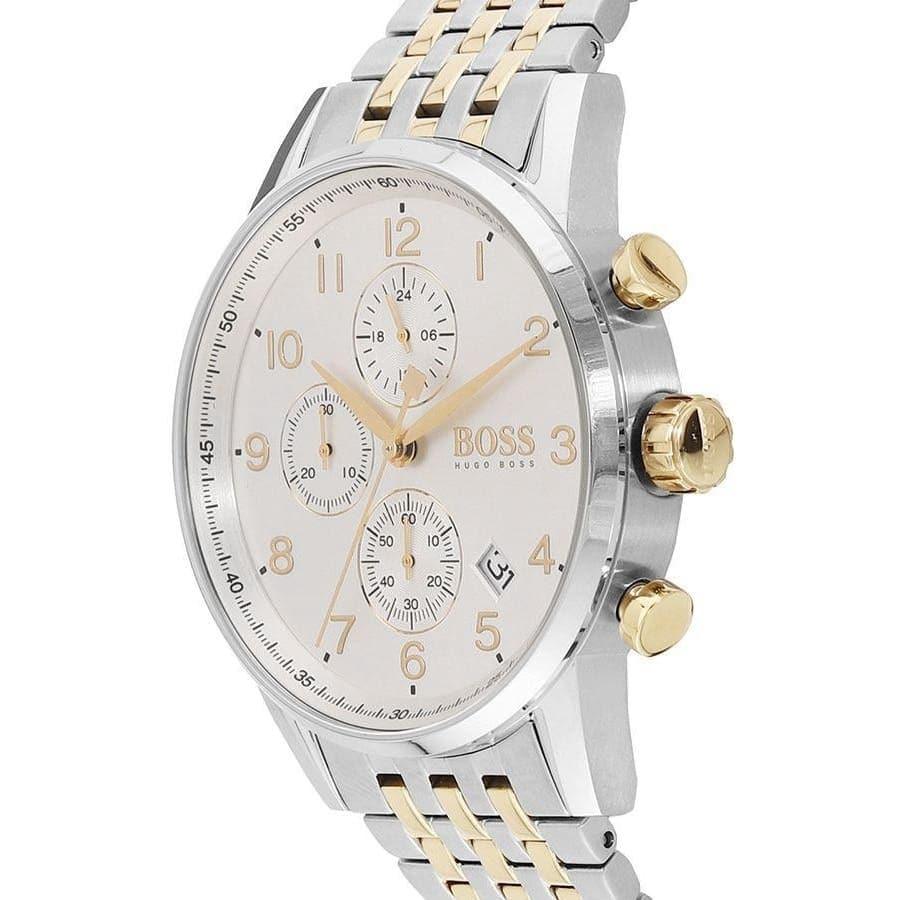 Hugo Boss Navigator Classic, Stainless Steel Chronograph Watch - 1513499 1513499 - Image 2