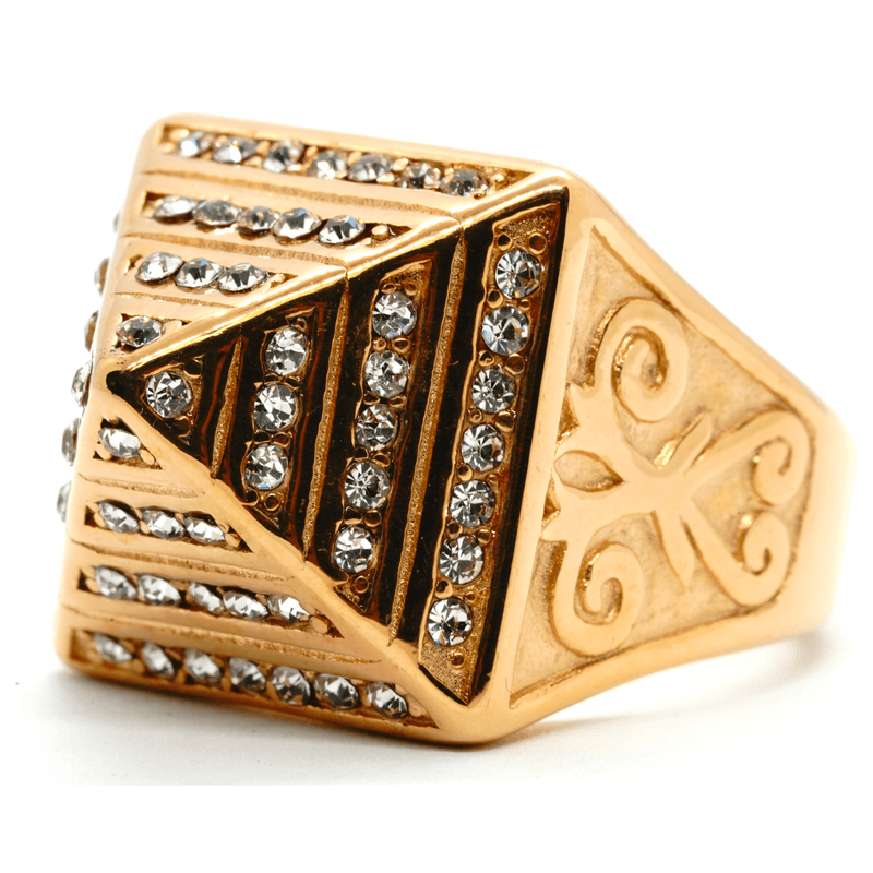 Big Daddy The Great Pyramid Gold - Ring Size 15